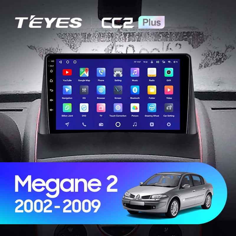 Магнитола Teyes Cc2 Plus для Renault Megane 2 2002 2009 90 купить в интернет магазине Teyes 