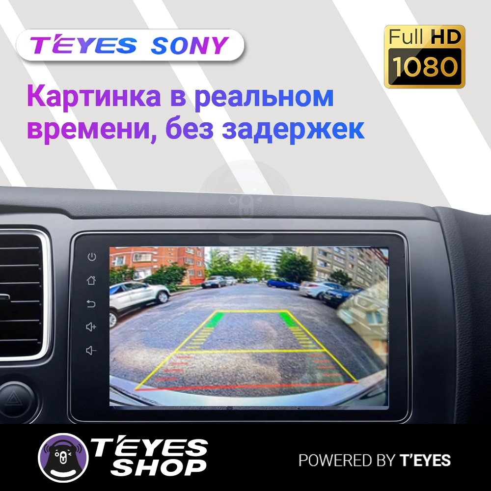 Потоковая камера заднего вида teyes & sony купить в интернет-магазине  Teyes-shop.ru